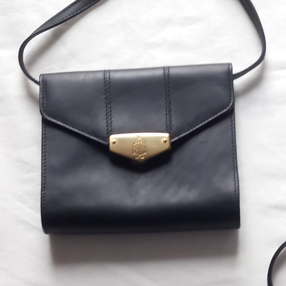 Vintage Mark Cross Crossbody Large Wallet/Bag NWOT